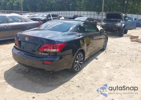 2010 Lexus Is 350C z USA, uszkodzony, nr VIN JTHFE2C23A2501571